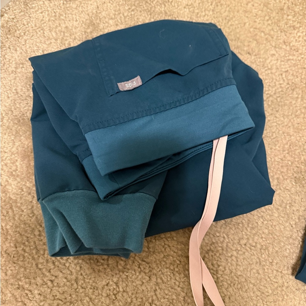 Women’s Teal Zamora Joggers Figs Teal